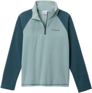 Columbia Little Boys' Glacial Half Zip, Crushed Blue/Everblue