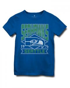 Футболка унисекс NFL Seattle Seahawks Overtime Junk Food Clothing, синий