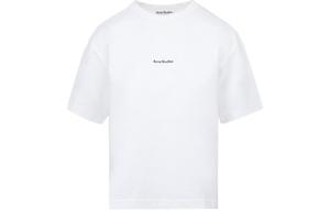 Футболка с принтом логотипа Acne Studios, белый