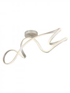 Потолочный светильник "SWIRL" серебристого цвета Globo lighting