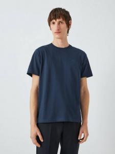 Хлопчатобумажная футболка с коротким рукавом regular fit с логотипом Kin, цвет Dark Sapphire