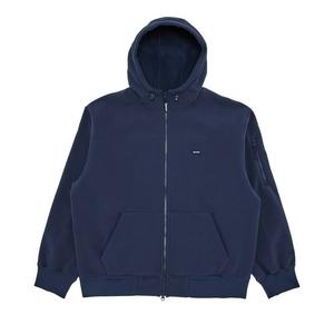 Толстовка Supreme WINDSTOPPER Zip Up Hooded Sweatshirt, Navy