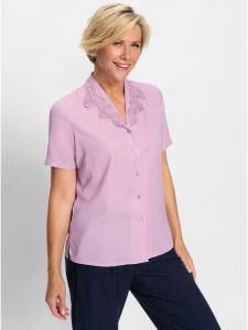 Блузка с короткими рукавами розового цвета WITT WEIDEN