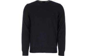 Футболка с вышитым логотипом Boss HUGO BOSS, морской синий