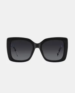 Квадратные женские солнцезащитные очки из ацетата с градиентными линзами цвета гавана Carolina Herrera, черный