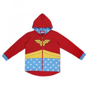 Толстовка Cerda Group Wonder Woman Full Zip, красный