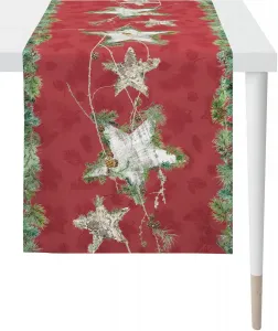 APELT дорожка для стола "9531 WINTER WORLD, Рождественское украшение, Рождество ", (1 шт.), цифровая печать 46х140 см, красный/зеленый/красочный