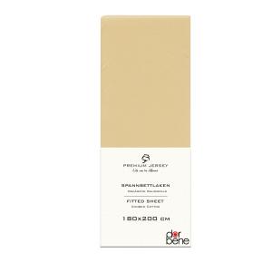 Простыня из джерси премиум-класса из хлопка Darbene, песочный