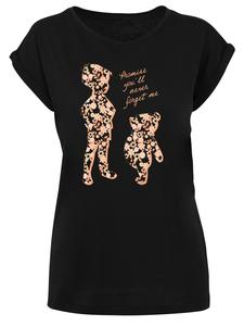 Футболка F4NT4STIC T-Shirt Disney Winnie Puuh Der Bär Promise Never Forget, черный