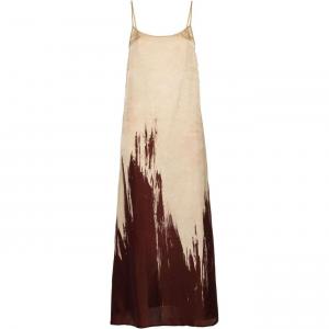 Платье Anaya UMA WANG, Бежевый/Кроваво-красный