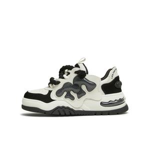 Teenmix Женские противоскользящие скейтерские кеды Vegetable Circle с низким верхом в кардамон-зеленом цвете, цвет Cardamom Green