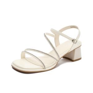 Сандалии с одним ремешком женские JOSINY, Silver