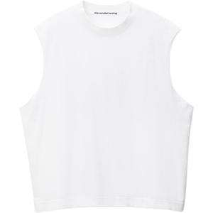Кроп-топ Alexander Wang, белый