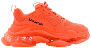 Кроссовки Balenciaga Wmns Triple S Sneaker 'Clear Sole - Orange', оранжевый