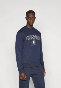 Толстовка с круглым вырезом и графическим принтом Champion, Dark Blue