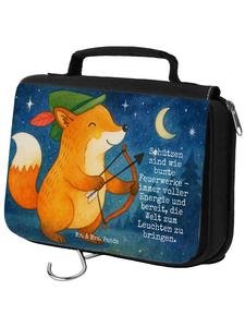 Mr. & Mrs. Panda Косметичка с астрологическим рисунком Стрельца и надписью белого цвета