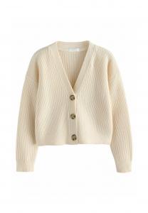 Кардиган Next BOXY , Ecru/Beige