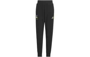 Детские трикотажные спортивные штаны Adidas, черный