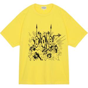 Cav Empt Футболка унисекс желтая