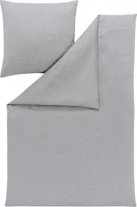 Чехол для подушки Atelier Mako-Interlock-Jersey TAKOMA (одинарный), цвет серый, размер 40x80 см Estella