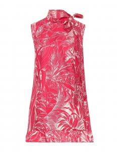 Мини-платье Valentino, гранатовый