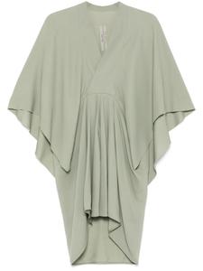 Мини-платье Rick Owens Half Moon, зеленый