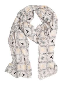 Шарф Allgäu Rebell, бежевый