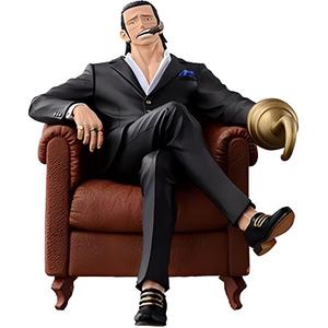 Песочная Крокдал Стеклянная Фабрика One Piece Фигурка One Piece в масштабе 14см BANPRESTO