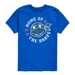 Футболка с рисунком черепашек-ниндзя для мальчиков 8-20 лет, родившихся в США Licensed Character, синий