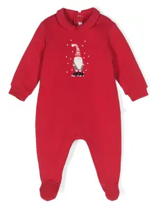 Пижама с вышивкой Il Gufo, красный