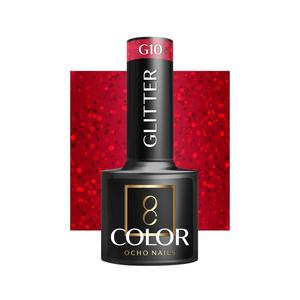 Гибридный лак для ногтей с блестками OCHO NAILS G10 -5 г Active Shop