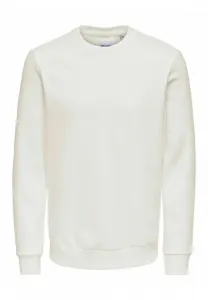 Толстовка с круглым вырезом onceres Only & Sons, Cloud Dancer