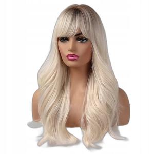 Парик PLATINUM светлый блондин парики Как натуральный, inna