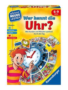 Игра на сопоставление «Кто знает время?» - для детей от 6 лет и старше