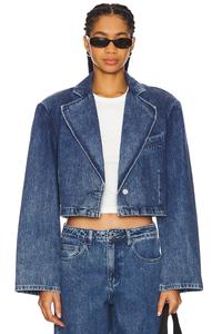 Укороченный пиджак-пиджак Weworewhat, мультиколор