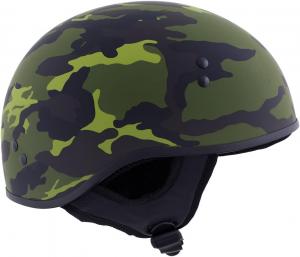 Шлем Milwaukee Leather Hot Leathers, зеленый