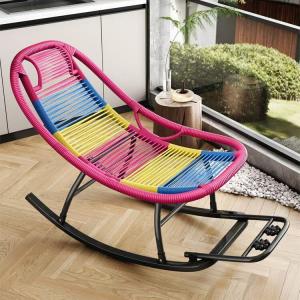 Fantasy Кресло-качалка из ротанга, модель rainbow color