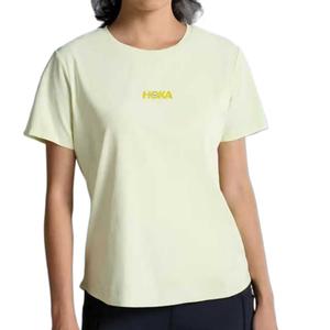 Обычная футболка женская HOKA ONE ONE, Sunshine Color
