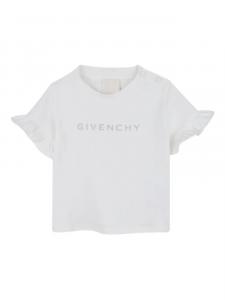 Футболка с логотипом Givenchy Kids, белый