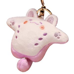 Плюшевый кулон с маленьким животным, длина 18 см Mocha duck, Jellyfish