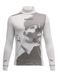 Футболка с надписью из коллаборации с Pleasures Puma, белый