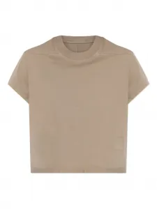 Футболка с накладным карманом Rick Owens Drkshdw, коричневый