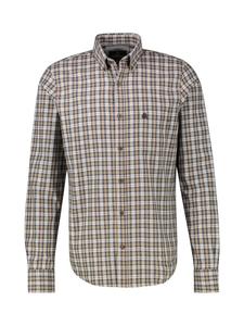 Рубашка на пуговицах классического кроя LERROS, Brown