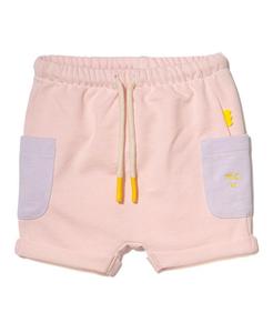 Унисекс шорты из переработанного хлопка - Baby Mon Coeur, розовый
