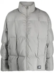 Стеганая куртка с логотипом Ambush, серый