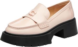 Женские лоферы COACH Leah на платформе, Blush