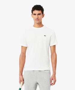 Футболка с принтом ракетки Даниила Медведева, изготовленная из сверхсухого материала.