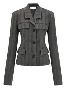 Пиджак с карманами Ferragamo, черный