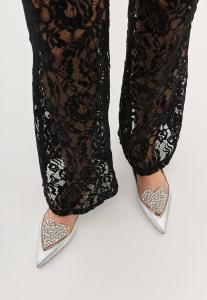 Балетки Cesare Gaspari, серебро