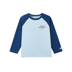 Футболка для детей 3-7 лет New Balance, темно-синий
